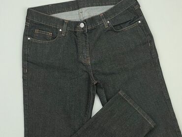 spódnice jeansowe czarne hm: Jeansy, Ovs, 3XL, stan - Bardzo dobry
