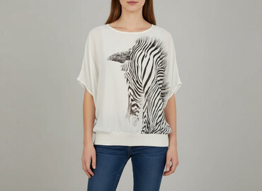 bluzki czarne plus size: Yessica, Жіноча блуза, розмір S