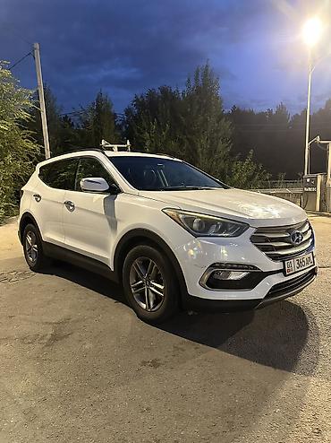 Hyundai Santa Fe: 2017 г., 2.4 л, Автомат, Бензин, Кроссовер at lalafo.kg Hyundai Santa Fe: 2017 г., 2.4 л, Автомат, Бензин, Кроссовер