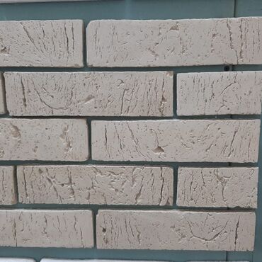 Digər bitirmə materialları: Kabançik fasad kərpiç Ağ və qəhvəyi tonlarda dekorativ kərpic-panellər — 8