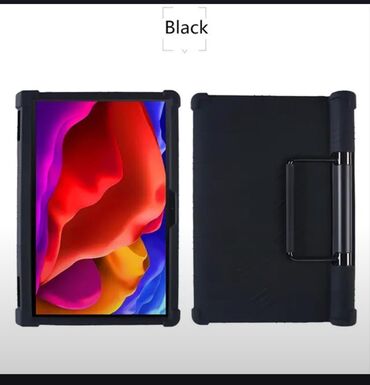 чехол на планшет: Продаю силиконовый черный чехол для планшета Lenovo yoga 13’