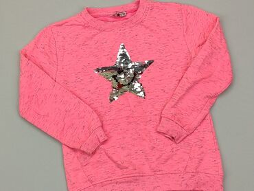 sweterek dziecięcy na szydełku: Bluza, 5-6 lat, 110-116 cm, stan - Dobry
