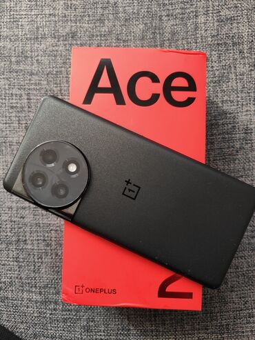 ванплас: OnePlus Ace 2, Колдонулган, 256 ГБ, түсү - Кара, 2 SIM