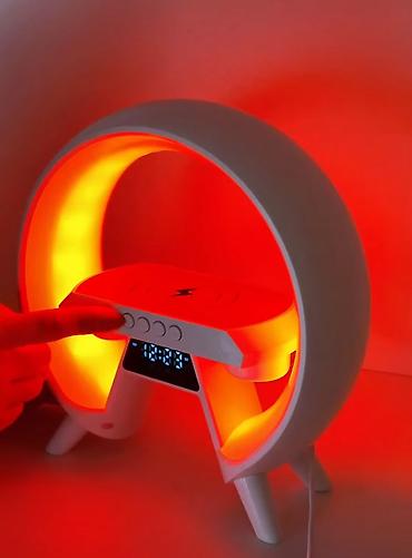 luc saatlar: LED Wireless Charging Speaker G600 - 15W RGB LED işıqlandırma — 4