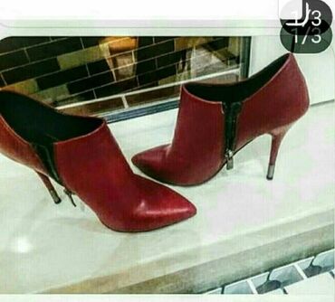 Botinka və botilyonlar: Ölçü: 36.5, rəng - Gümüşü, Yeni — 5