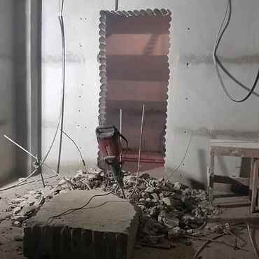 Beton işləri: Beton kəsmə və beton deşmə xidməti Beton kesen beton kesimi mişarla — 27