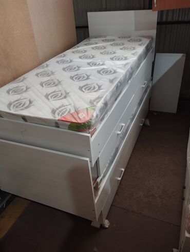 Односпальные кровати: Односпальная кровать, Новый, С матрасом, длина - 190 см — 7