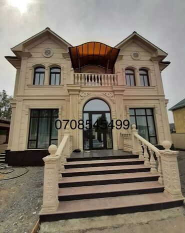 Фасадчики, отделочники: Сары. Таш гранит балясина установка кыдавыз — 13