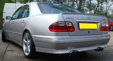 profil terasa wpc: AMG SPOJLER ZA GEPEK MERCEDES E W210 | Spojler rep za gepek vrata — 2