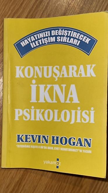 Другие книги и журналы: Məhsul: Kitab – “Konuşarak İkna Psikolojisi” Müəllif: Kevin Hogan — 2