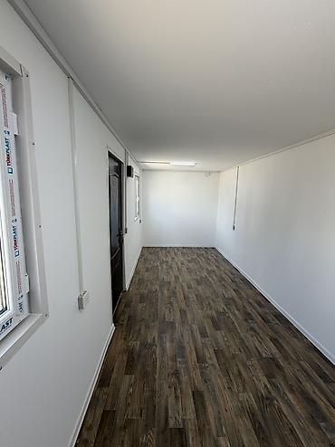 kantener: Mavi rəngli modul/konteyner otaq - Ölçü təxmini: 6 m uzunluq, 2.4 m — 5