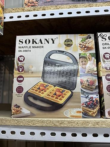 switch 2: Электрическая вафельница SOKANY SK-08074 Длина: ~22 см 	•	Ширина: ~21 — 5