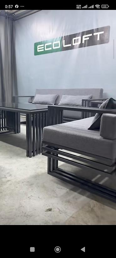 heyet ucun divan: Yeni, Divan, 3 kreslo, Bazasız, Açılmayan — 7