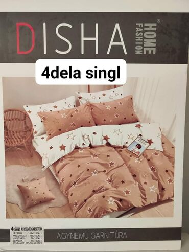 Posteljina: Pamucne posteljine Set sadrzi 4 dela: Cena: 2500 din Jorganska navlaka — 7