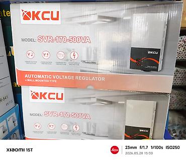 KCU SVR-170-500VA – divara quraşdırılan avtomatik gərginlik