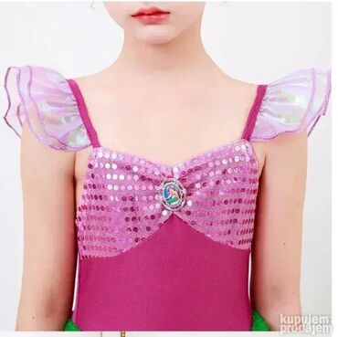 Kostimi za maskenbal: NOVO NOVI Kostimi za decu mala sirena Arijel Ariel decija haljina. U — 5