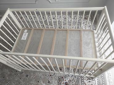 Детский мир: Продаю детский манеж от фирмы IKEA из натурального дерева,натуральная — 8