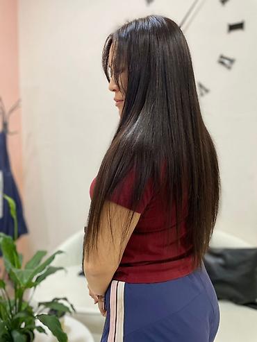 Парикмахеры: Наращивание натуральных волос — от 15 000 с. Сейчас действует — 9