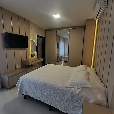 Посуточная аренда квартир: 1 комната, Душевая кабина, Постельное белье, Кондиционер — 12