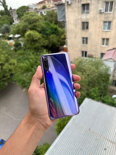 mi mix 4: Xiaomi Mi 9, 64 GB, rəng - Bənövşəyi, 
 Sensor, İki sim kartlı, Face ID