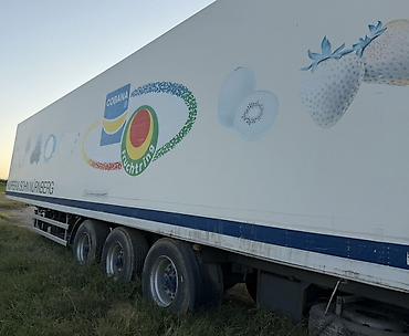 Полуприцеп-рефрижератор - Тип: изотермический полуприцеп с at lalafo.kg Полуприцеп-рефрижератор - Тип: изотермический полуприцеп с