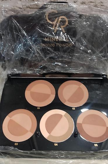 Bronzerlər: Golden Rose Mineral Bronze Powder – bronzer paleti - Brend: Golden — 2