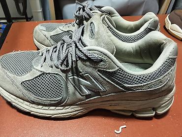 комбинации: Мужские кроссовки, 42.5, New Balance, Б/у, цвет - Серый, Самовывоз — 1
