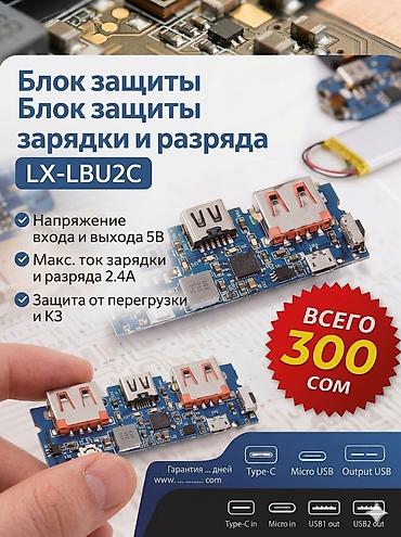 уй саат: Блок защиты зарядки и разряда LX-LBU2C Назначение: - Модуль для — 1
