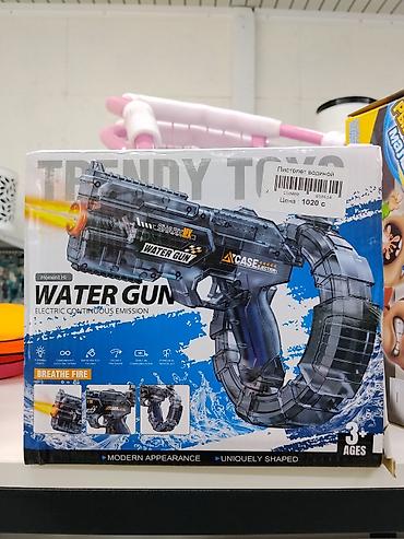 Товары для праздников: Электрический водяной пистолет Trendy Toy Shark MK Water Gun. Игрушка — 1