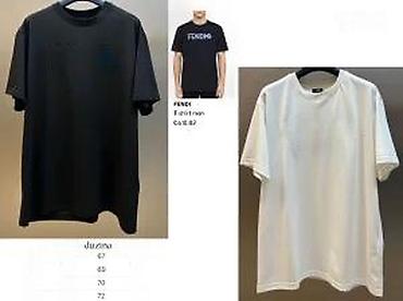 Majice: Men's T-shirt Fendi, bоја - Crna — 23