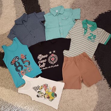 mini slauf za bebe: Bundle: Shirts, T-shirts, Shorts, For boys, age: 3-4 years