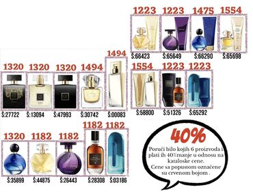kupaci sa etiketom: Poruci 3 parfema i plati sa 30%popusta,poruci 6 parfema i ustedi sa