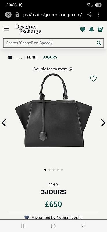 Torbe: Fendi 3Jours kožna torba. Ovaj model je evolucija klasične 2Jours — 16