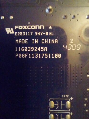 komputer şəkilləri: FOXCÖNN ana kart.
P43AL
Prosessor pentium dual- core 2,68