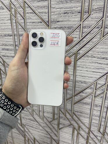 Apple iPhone: IPhone 12 Pro, 128 GB, Ağ, Zəmanət, Face ID