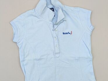 t shirty błękitny: Polo shirt, M (EU 38), condition - Fair