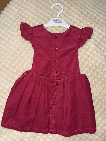 Qız uşağı üçün paltar 1 yash - Rəng: tünd qırmızı/bordo - Material lalafo.az -da — 1 Qız uşağı üçün paltar 1 yash - Rəng: tünd qırmızı/bordo - Material — 1