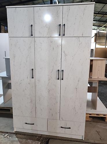 Шкафы для одежды: Шкаф для одежды, Новый, Прямой, ЛДСП — 8