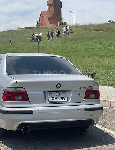 BMW: BMW 5 Series E39 sedan – gümüş rəng. Texniki xüsusiyyətlər və — 2