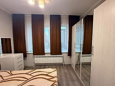 2022: 2 комнаты, 48 м², Ала-Арча ТРЦ Элитка, 5 этаж, Евроремонт — 3