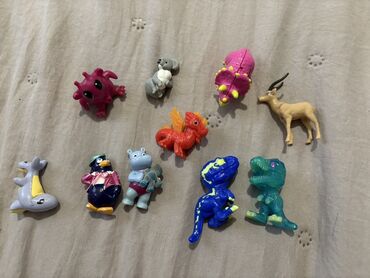 Oyuncaqlar: Oyuncaq kolleksiyası – müxtəlif fiqurlar və yumşaq oyuncaqlar dəsti — 2