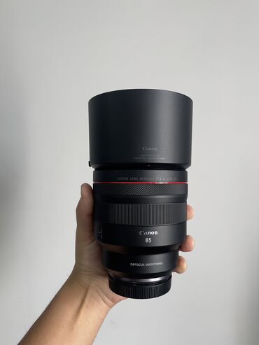 линза шаринган: Canon rf 85 f/1.2l usm под масло в идеальном состоянии. В комплекте