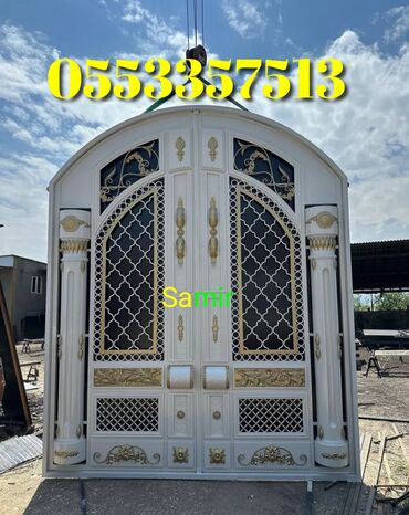 işlənmiş dəmir qapı: Balkon üçün Məhəccər