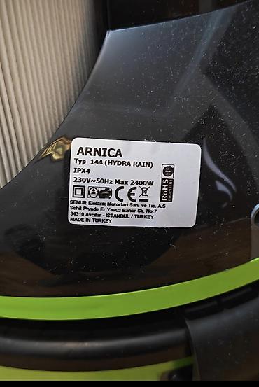 Məişət texnikası: Arnica Hydra Rain AA 144E su filtrlı tozsoran - Güc: 230V ~ 50Hz — 1