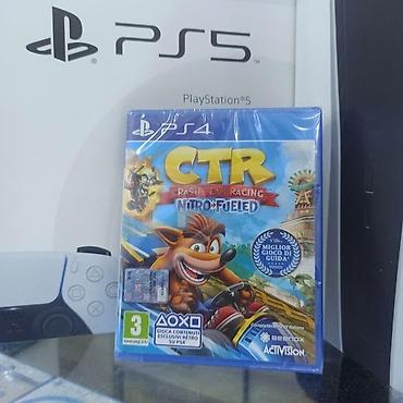 crash bandicoot: PS4 üçün "Crash Team Racing Nitro-Fueled" oyun diski Playstation 4 — 1