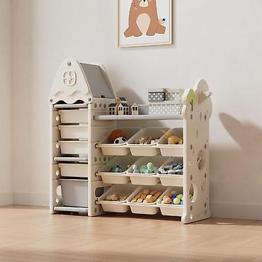 10 cm: Sistem za odlaganje igračaka „Kućica i drvce“ Feelkids – veliki — 1