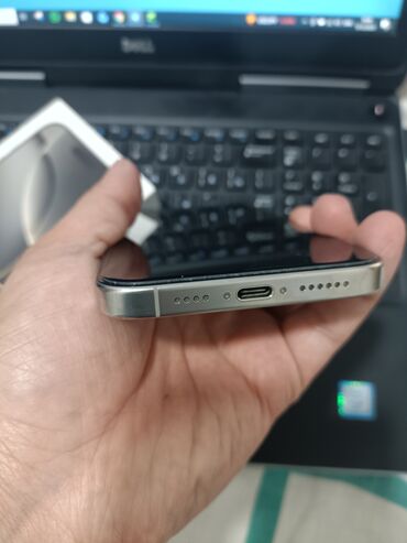Apple iPhone: IPhone 16 Pro Max, Б/у, 256 ГБ, Natural Titanium, Коробка, 100 % — 2