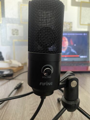 микрофон студийный: Продаю идеальный микрофон fifine k669 Состояние идеальное пользовался