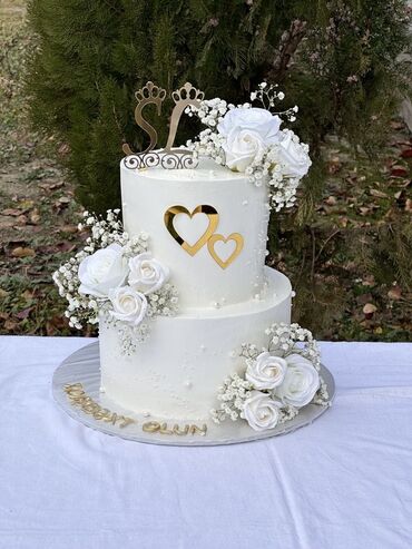 Tortlar: Məclislər üçün fərdi dizayn tortlar - İkiqat və təkqat variantlar — 20