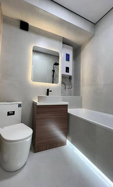 312: 1 комната, 40 м², Асанбай мкр Элитка, 13 этаж, Дизайнерский ремонт — 4